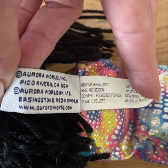 Aurora Sea Sparkle Morgana Mermaid Doll Plush Colorful Sequined Tail 17 Inch - Picture 6 of 7